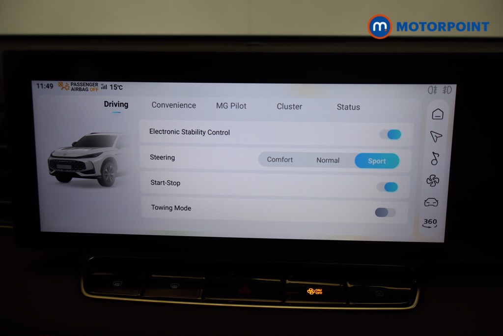 Mg Motor Uk HS Trophy Automatic Petrol SUV - Stock Number (1572298) - 9th supplementary image