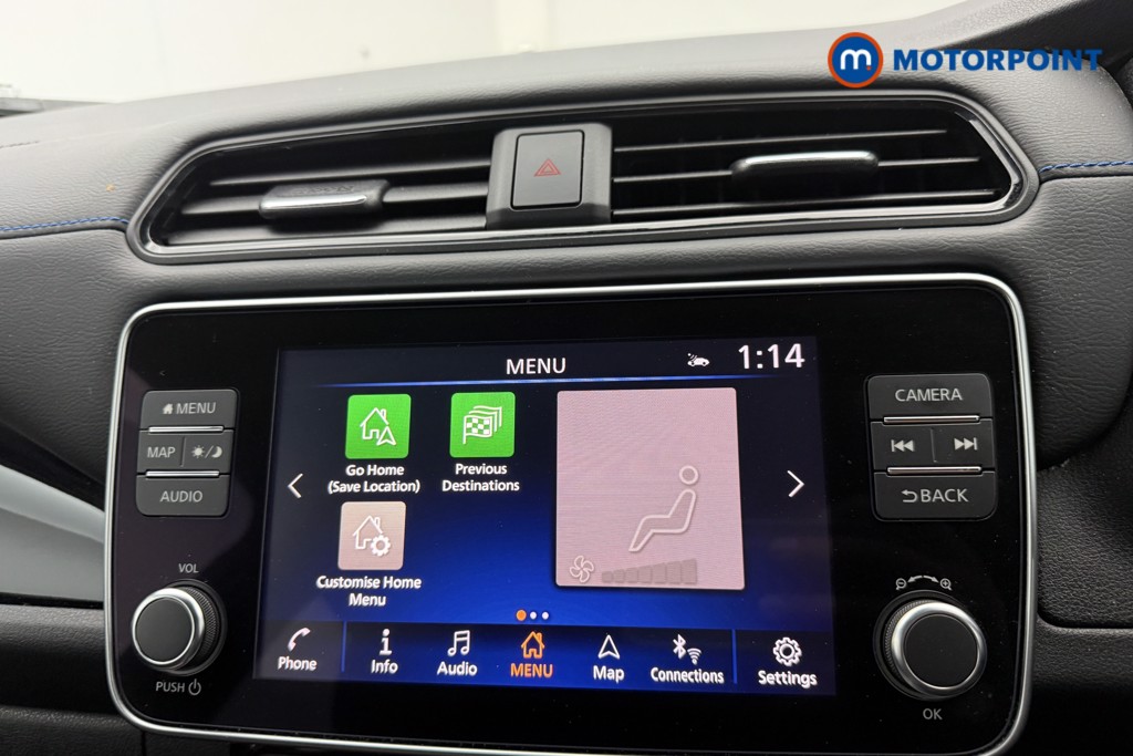 Nissan Leaf N-Connecta Automatic Electric Hatchback - Stock Number (1572941) - 5th supplementary image
