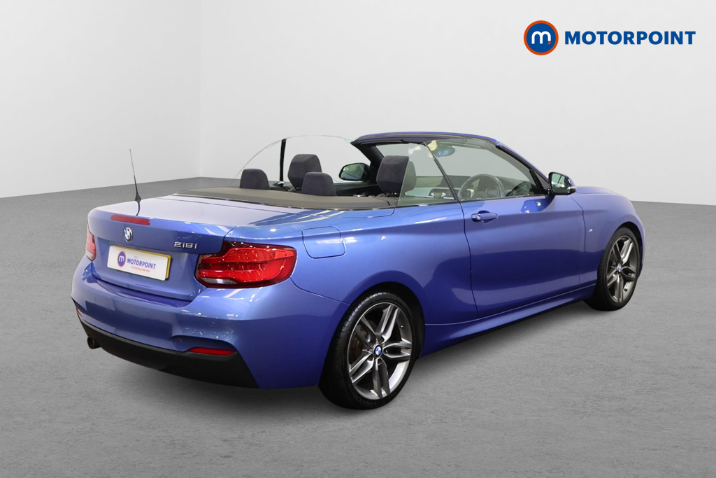 BMW 2 Series M Sport Manual Petrol Convertible - Stock Number (1573299) - Drivers side rear corner