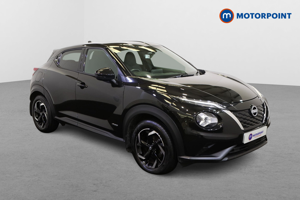 Nissan Juke N-Connecta Automatic Petrol-Electric Hybrid SUV - Stock Number (1574762) - Drivers side front corner