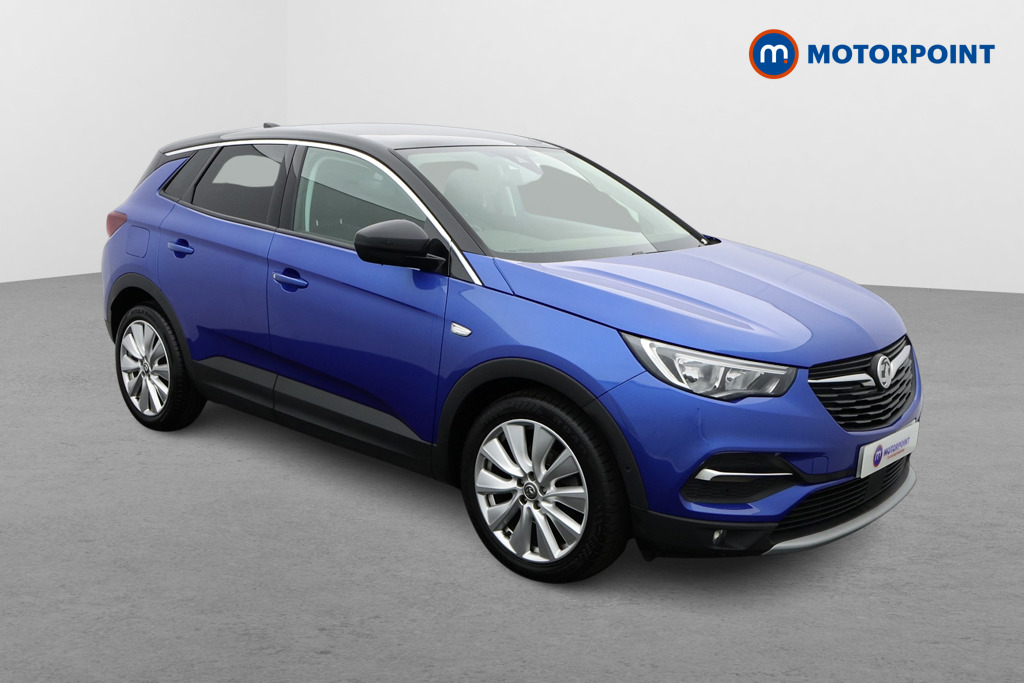Vauxhall Grandland X Elite Nav Manual Petrol SUV - Stock Number (1575025) - Drivers side front corner