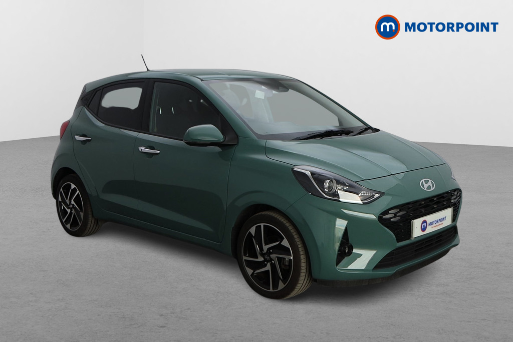 Hyundai I10 Premium Automatic Petrol Hatchback - Stock Number (1575409) - Drivers side front corner
