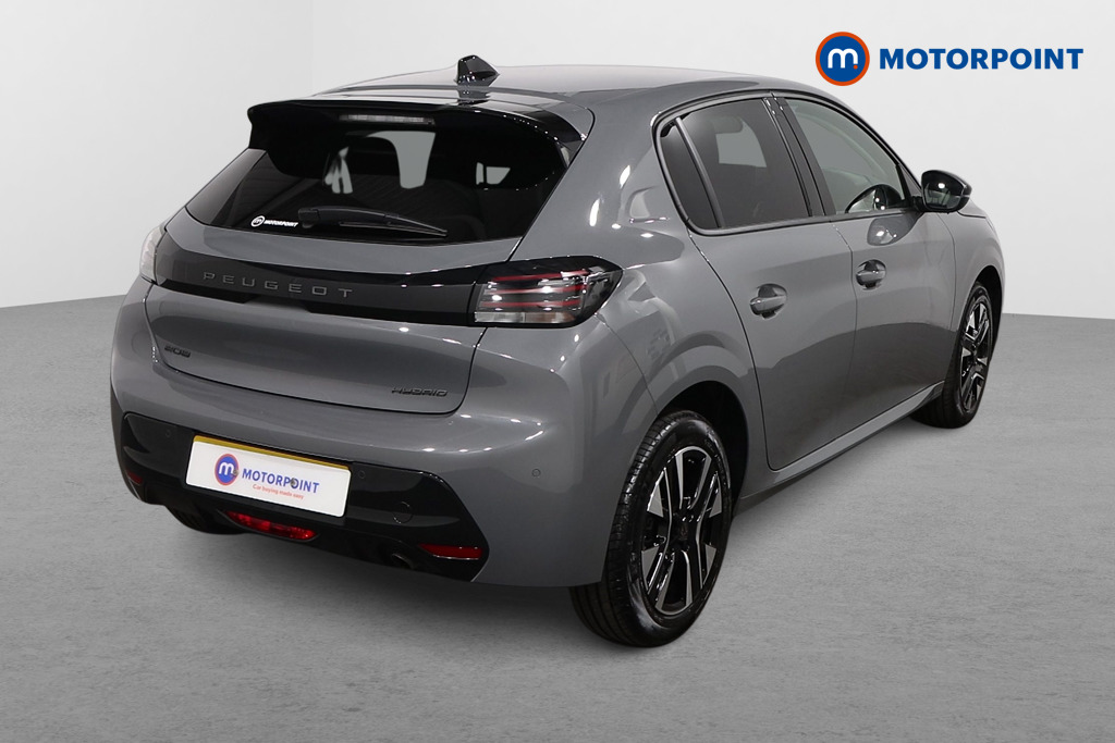 Peugeot 208 Allure Automatic Petrol-Electric Hybrid Hatchback - Stock Number (1576900) - Drivers side rear corner