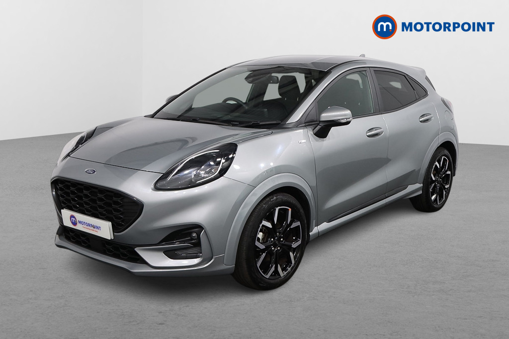 Ford Puma St-Line X Manual Petrol-Electric Hybrid SUV - Stock Number (1577078) - Passenger side front corner