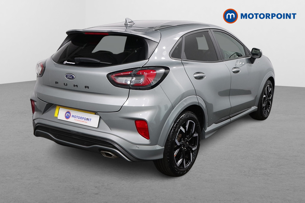 Ford Puma St-Line X Manual Petrol-Electric Hybrid SUV - Stock Number (1577078) - Drivers side rear corner