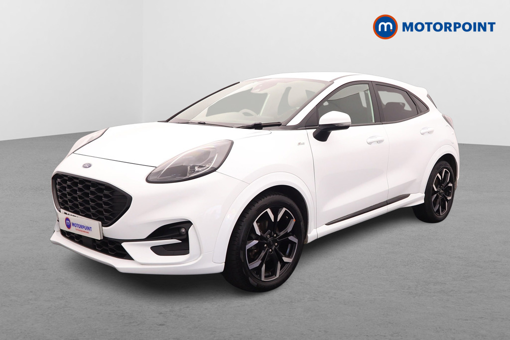 Ford Puma St-Line X Manual Petrol-Electric Hybrid SUV - Stock Number (1577689) - Passenger side front corner