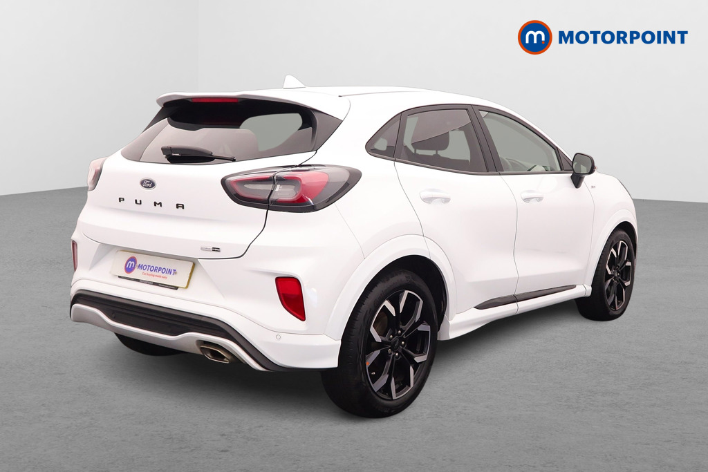 Ford Puma St-Line X Manual Petrol-Electric Hybrid SUV - Stock Number (1577689) - Drivers side rear corner