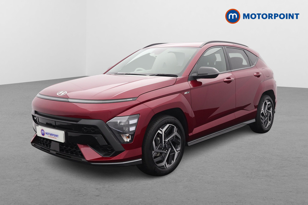 Hyundai Kona N Line Automatic Petrol-Electric Hybrid SUV - Stock Number (1578296) - Passenger side front corner