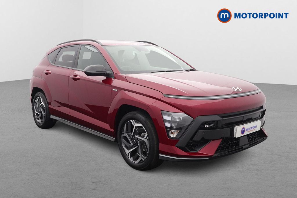 Hyundai Kona N Line Automatic Petrol-Electric Hybrid SUV - Stock Number (1578296) - Drivers side front corner