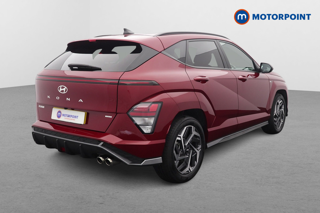 Hyundai Kona N Line Automatic Petrol-Electric Hybrid SUV - Stock Number (1578296) - Drivers side rear corner