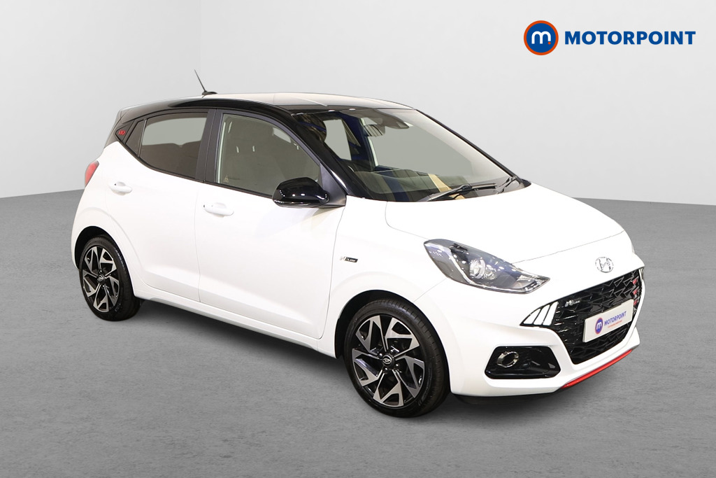 Hyundai I10 N Line Manual Petrol Hatchback - Stock Number (1578676) - Drivers side front corner