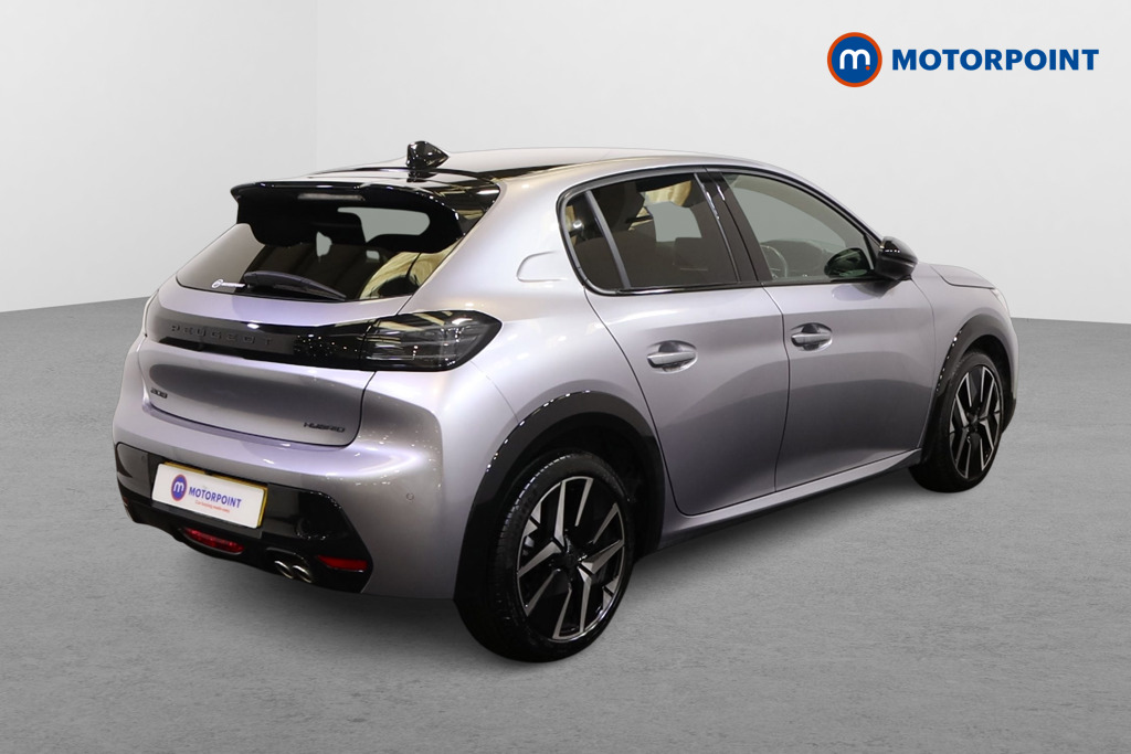 Peugeot 208 GT Automatic Petrol-Electric Hybrid Hatchback - Stock Number (1579274) - Drivers side rear corner