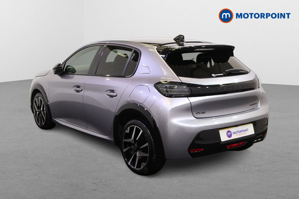 Peugeot 208 GT Automatic Petrol-Electric Hybrid Hatchback - Stock Number (1579274) - Passenger side rear corner