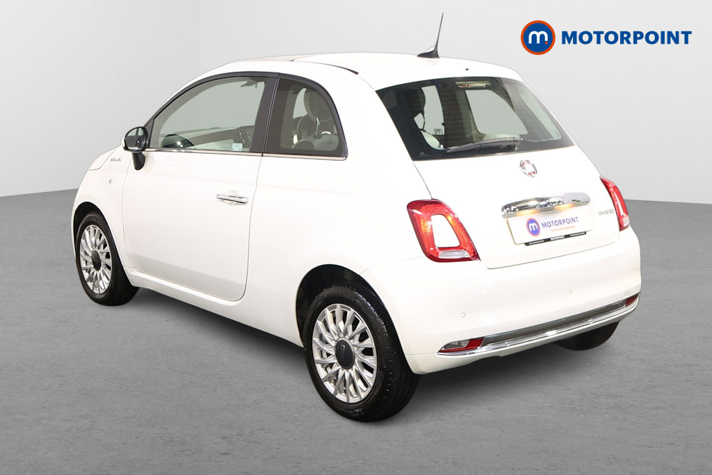 Fiat 500 Dolcevita Manual Petrol-Electric Hybrid Hatchback - Stock Number (1559925) - Passenger side rear corner