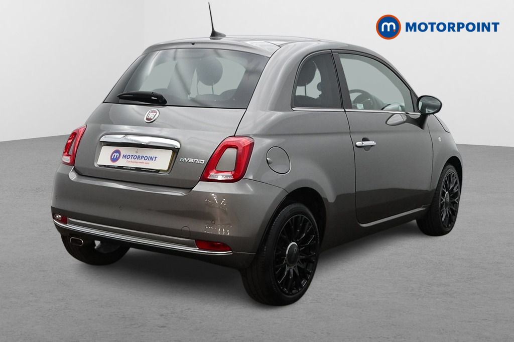 Fiat 500 TOP Manual Petrol-Electric Hybrid Hatchback - Stock Number (1565267) - Drivers side rear corner