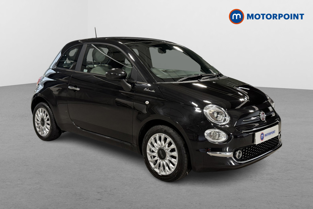 Fiat 500 Dolcevita Manual Petrol-Electric Hybrid Hatchback - Stock Number (1568036) - Drivers side front corner