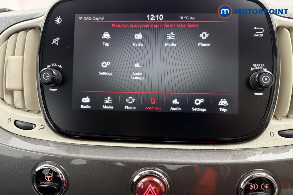 Fiat 500 1.0 Mild Hybrid 3Dr Manual Petrol-Electric Hybrid Hatchback - Stock Number (1569614) - 7th supplementary image