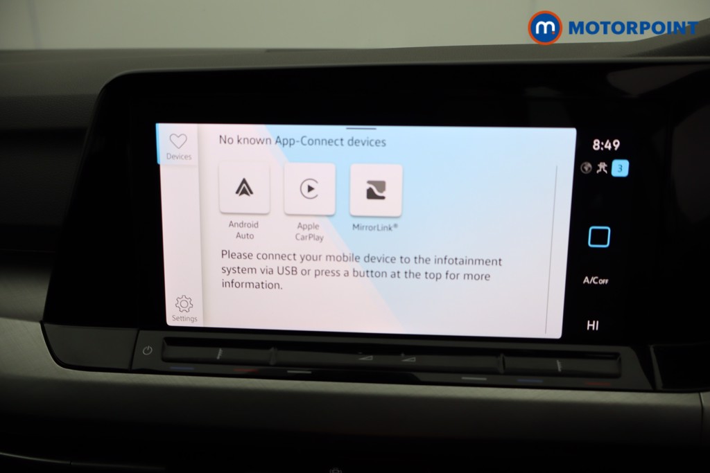 Volkswagen Golf Life Manual Petrol Hatchback - Stock Number (1572216) - 9th supplementary image