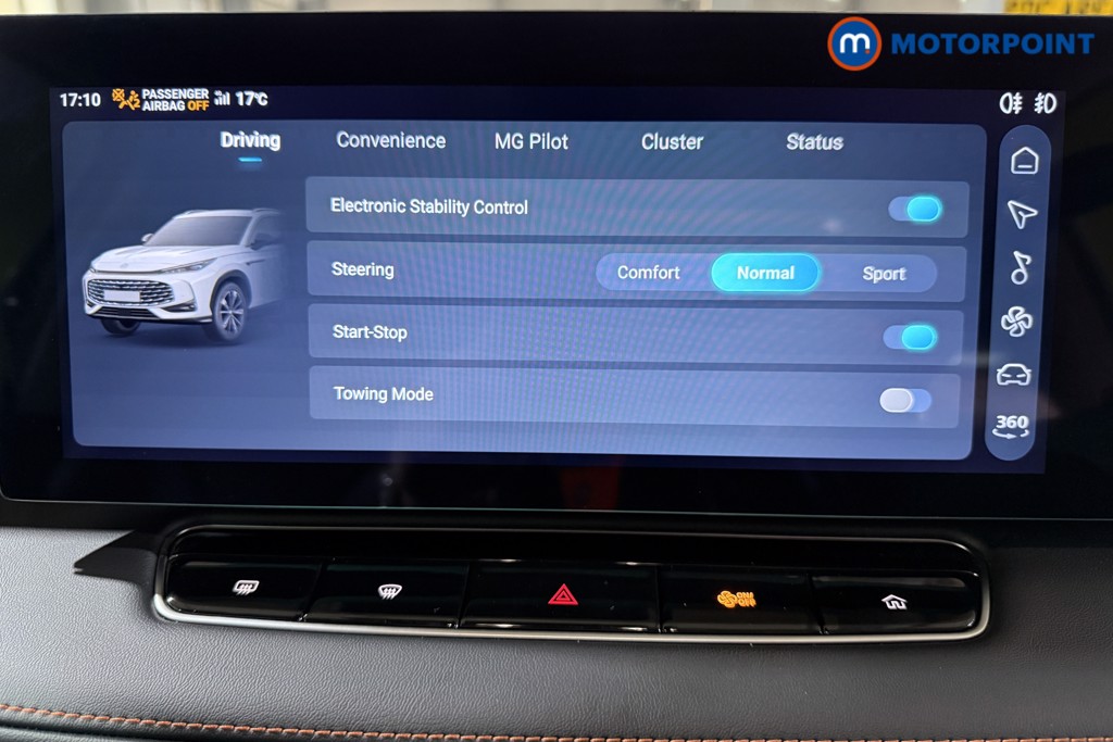 Mg Motor Uk HS Trophy Automatic Petrol SUV - Stock Number (1572846) - 7th supplementary image