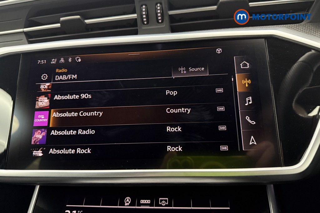 Audi A6 Black Edition Automatic Diesel Saloon - Stock Number (1574020) - 4th supplementary image