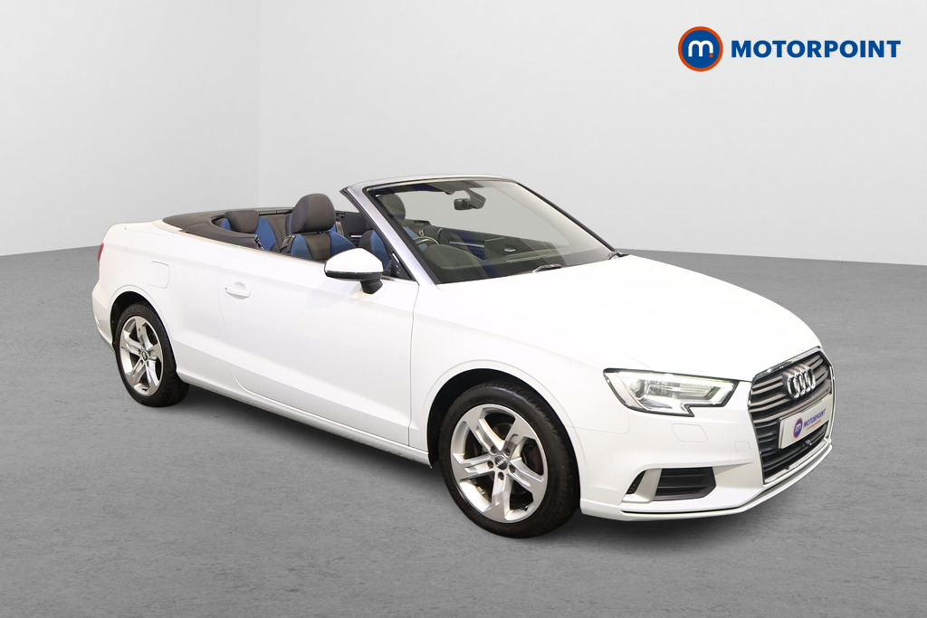 Audi A3 Sport Manual Petrol Convertible - Stock Number (1574617) - Drivers side front corner