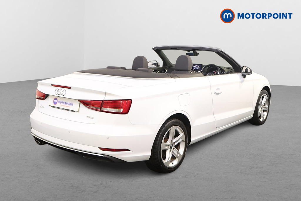 Audi A3 Sport Manual Petrol Convertible - Stock Number (1574617) - Drivers side rear corner