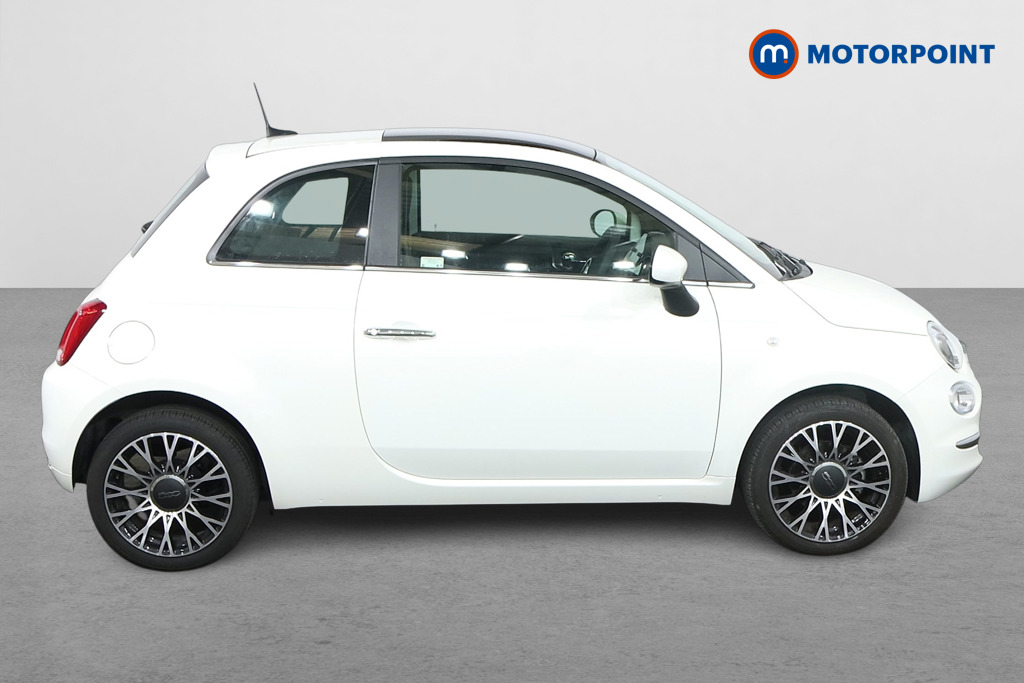 Fiat 500 TOP Manual Petrol-Electric Hybrid Hatchback - Stock Number (1575368) - Drivers side