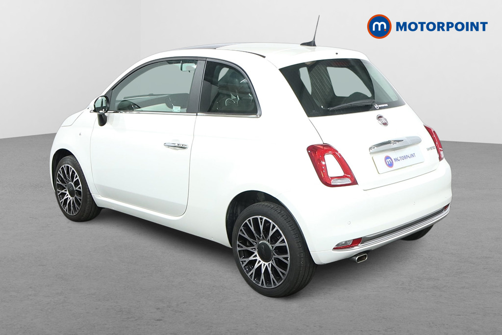 Fiat 500 TOP Manual Petrol-Electric Hybrid Hatchback - Stock Number (1575368) - Passenger side rear corner