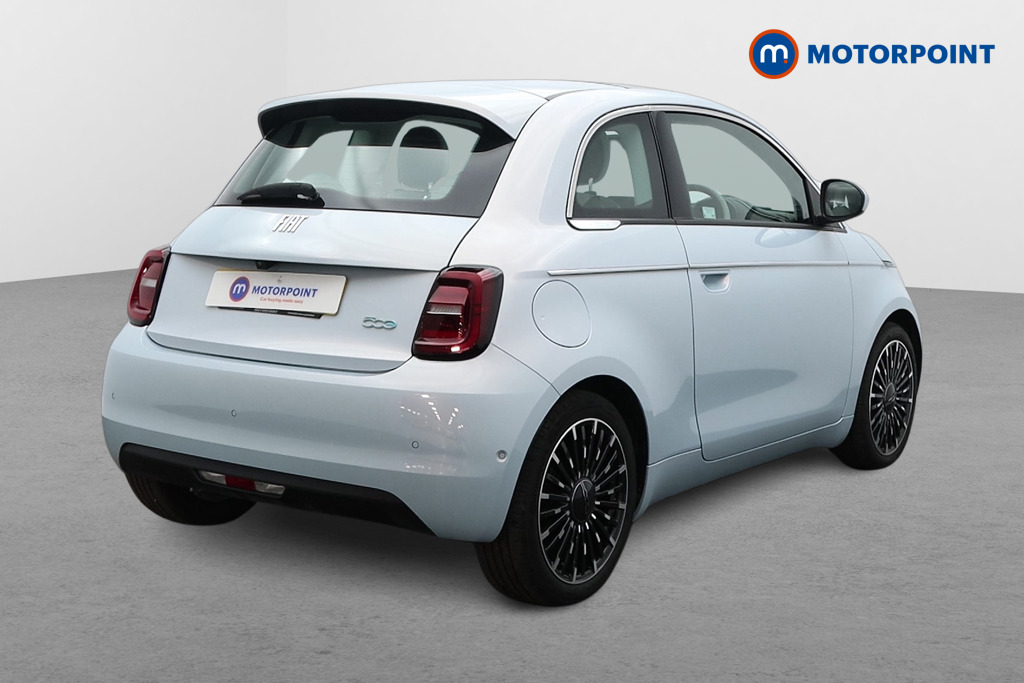 Fiat 500 La Prima Automatic Electric Hatchback - Stock Number (1575867) - Drivers side rear corner