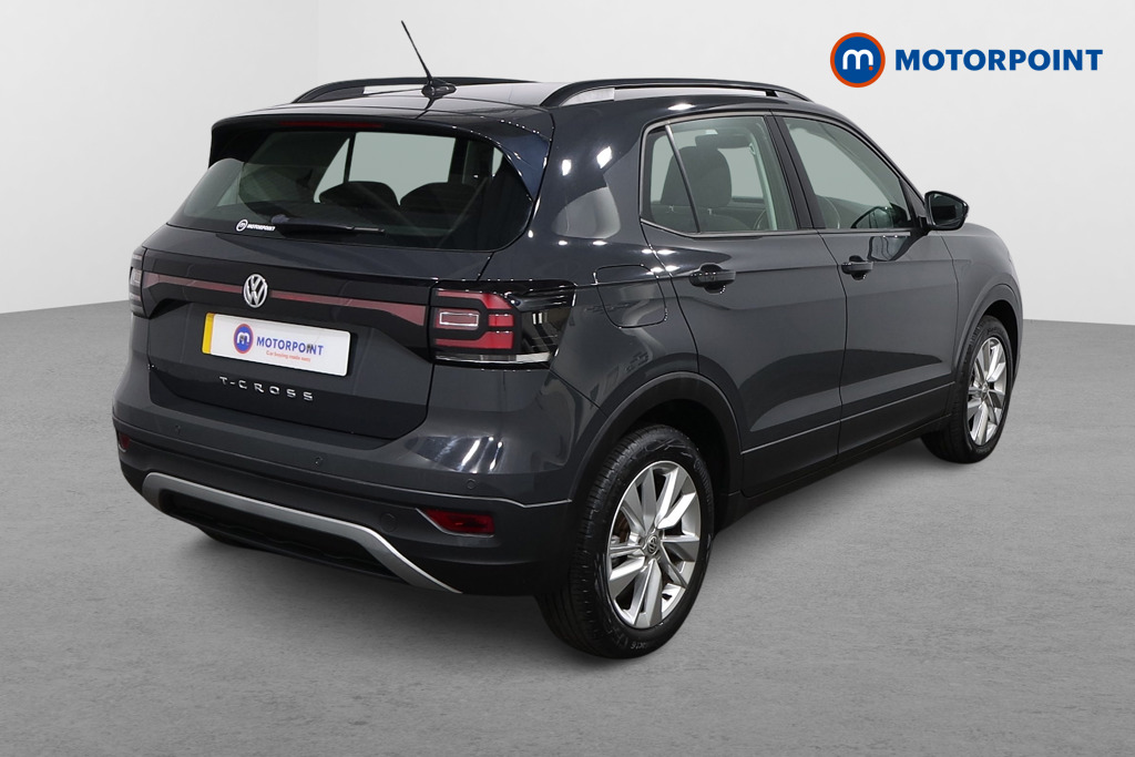 Volkswagen T-Cross SE Manual Petrol SUV - Stock Number (1578035) - Drivers side rear corner