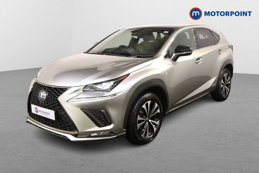 Lexus NX F-Sport Automatic Petrol-Electric Hybrid SUV - Stock Number (1578875) - Passenger side front corner