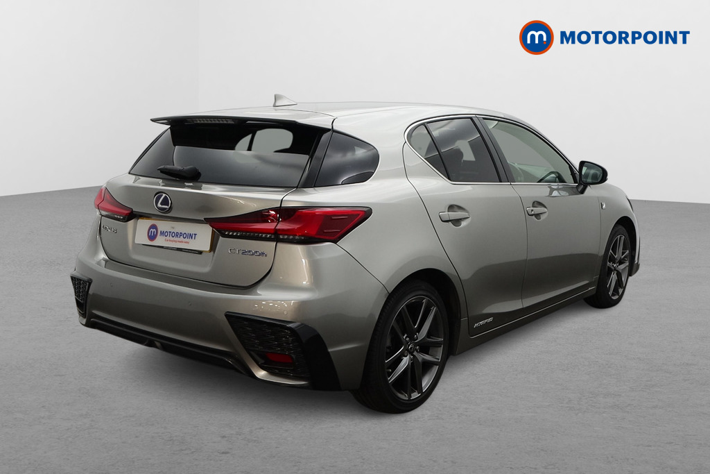 Lexus CT F-Sport Automatic Petrol-Electric Hybrid Hatchback - Stock Number (1562775) - Drivers side rear corner