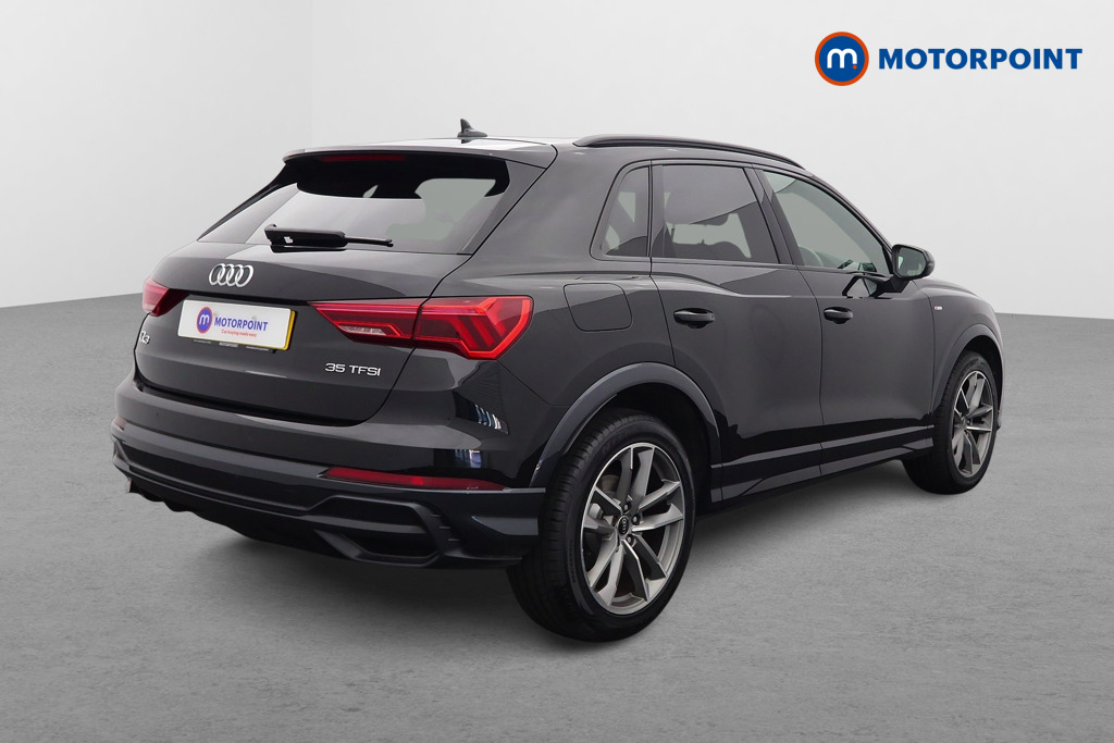 Audi Q3 Black Edition Automatic Petrol SUV - Stock Number (1567852) - Drivers side rear corner