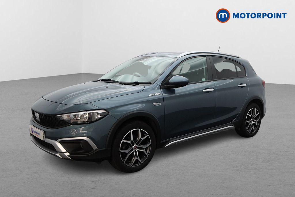 Fiat Tipo Cross Cross Automatic Petrol-Electric Hybrid Hatchback - Stock Number (1570453) - Passenger side front corner