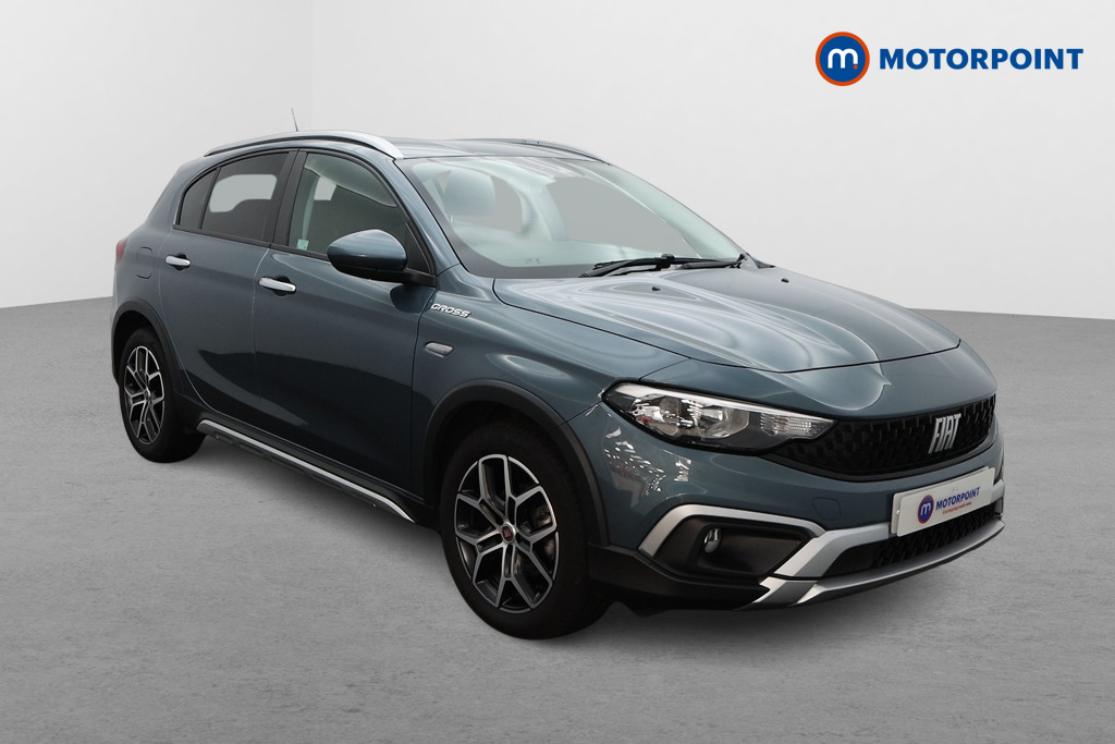 Fiat Tipo Cross Cross Automatic Petrol-Electric Hybrid Hatchback - Stock Number (1570453) - Drivers side front corner