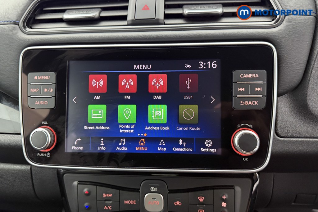 Nissan Leaf N-Connecta Automatic Electric Hatchback - Stock Number (1573679) - 9th supplementary image