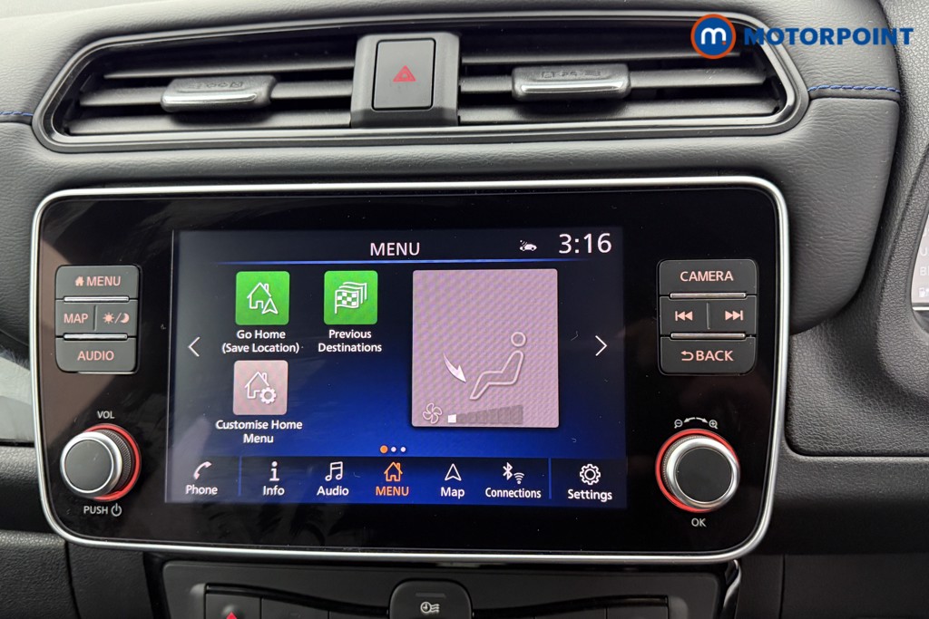 Nissan Leaf N-Connecta Automatic Electric Hatchback - Stock Number (1573679) - 10th supplementary image