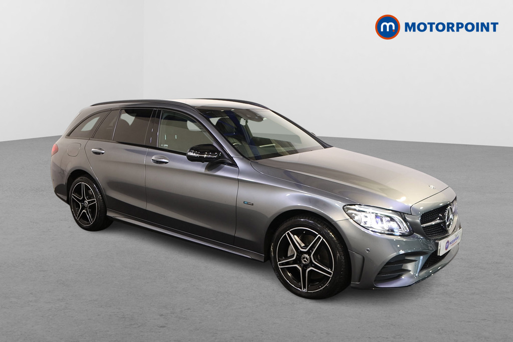 Mercedes-Benz C Class Amg Line Night Edition Automatic Diesel Plug-In Hybrid Estate - Stock Number (1573752) - Drivers side front corner