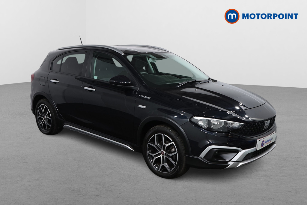 Fiat Tipo Cross Cross Automatic Petrol-Electric Hybrid Hatchback - Stock Number (1574296) - Drivers side front corner