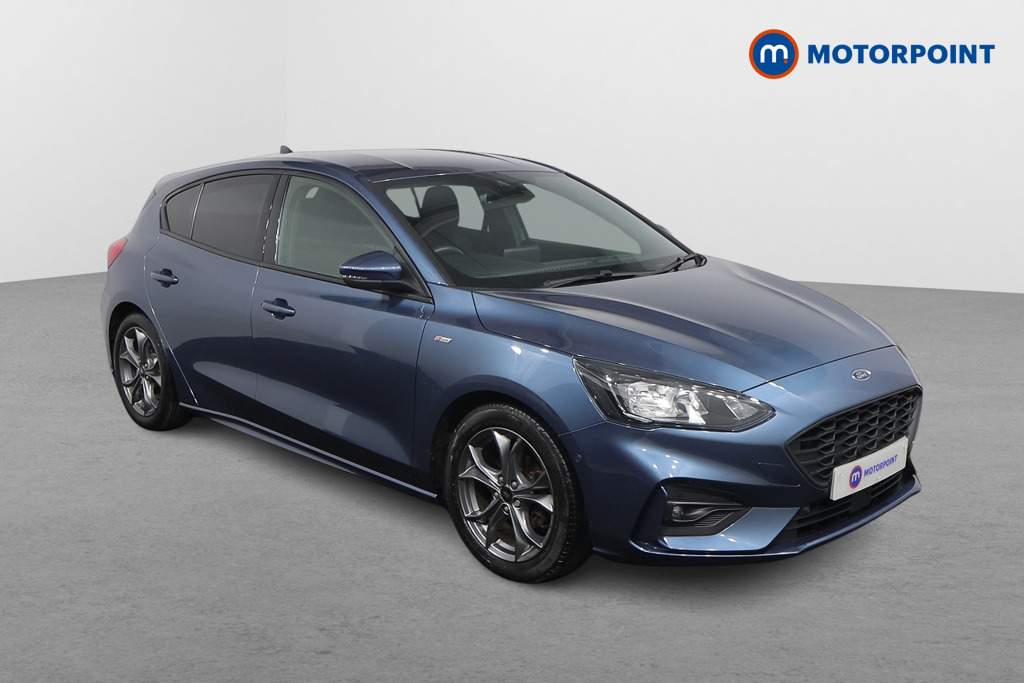 Ford Focus St-Line Edition Manual Petrol-Electric Hybrid Hatchback - Stock Number (1576496) - Drivers side front corner
