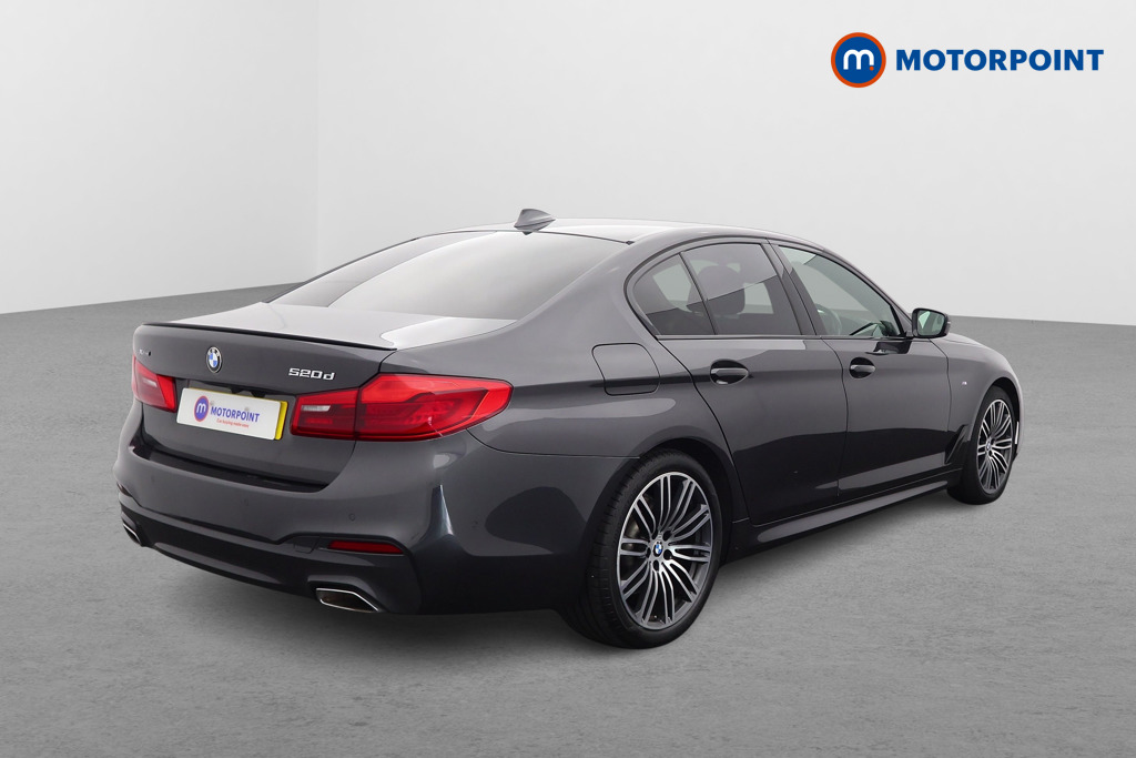 BMW 5 Series M Sport Automatic Diesel Saloon - Stock Number (1576590) - Drivers side rear corner