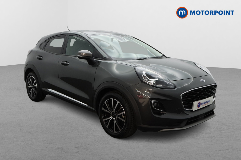Ford Puma Titanium Manual Petrol-Electric Hybrid SUV - Stock Number (1577818) - Drivers side front corner