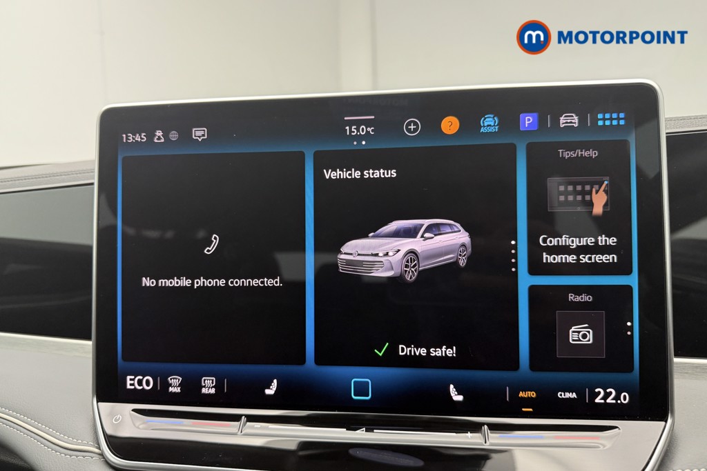 Volkswagen Passat Life Automatic Petrol Plug-In Hybrid Estate - Stock Number (1578096) - 7th supplementary image