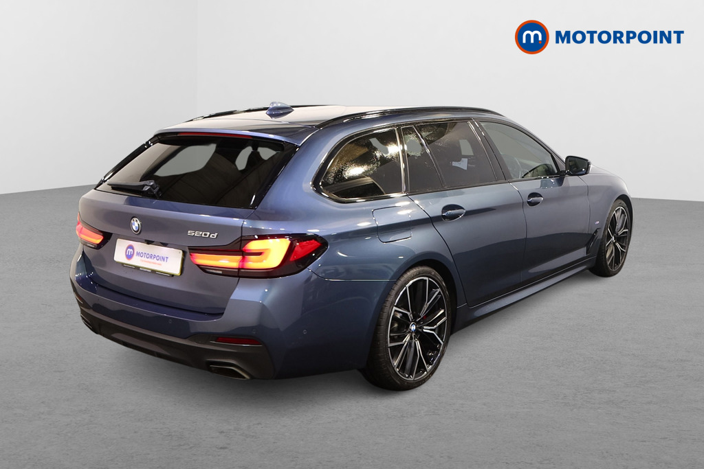 BMW 5 Series M Sport Automatic Diesel Estate - Stock Number (1578258) - Drivers side rear corner