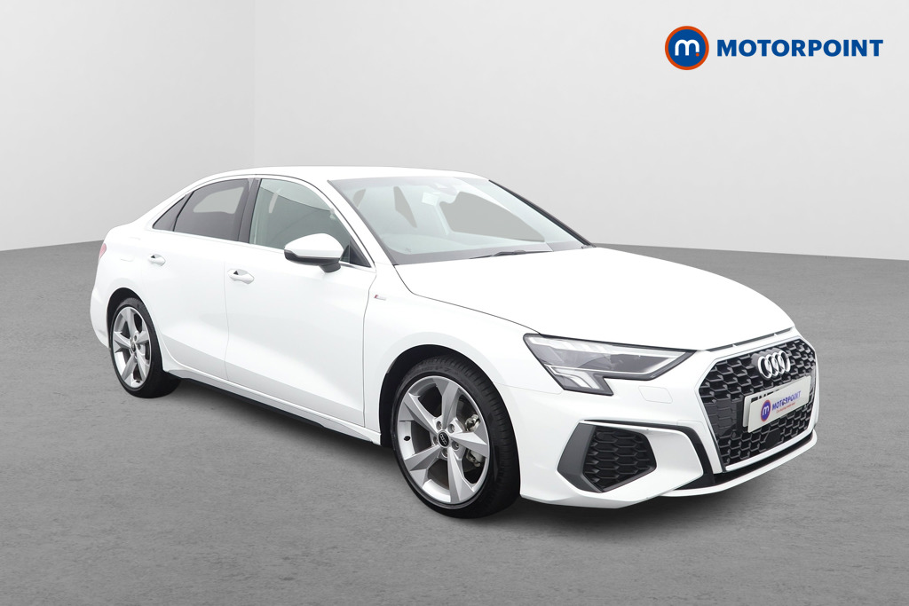 Audi A3 S Line Manual Petrol Saloon - Stock Number (1578328) - Drivers side front corner