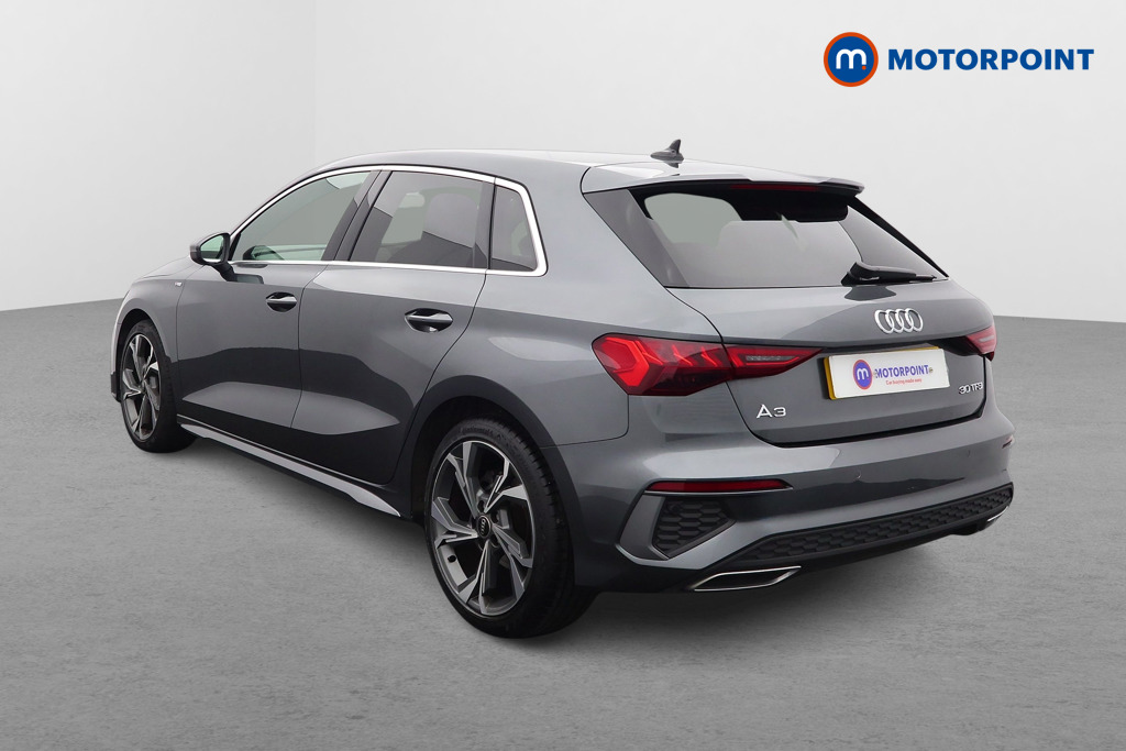 Audi A3 S Line Automatic Petrol Hatchback - Stock Number (1578788) - Passenger side rear corner