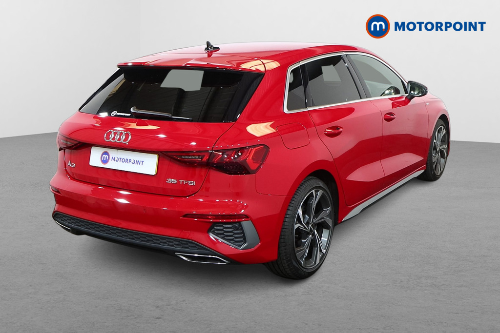 Audi A3 S Line Automatic Petrol Hatchback - Stock Number (1579270) - Drivers side rear corner