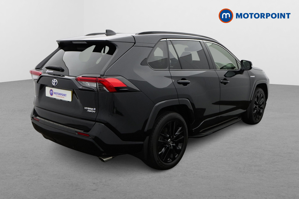 Toyota Rav4 Black Edition Automatic Petrol-Electric Hybrid SUV - Stock Number (1579438) - Drivers side rear corner