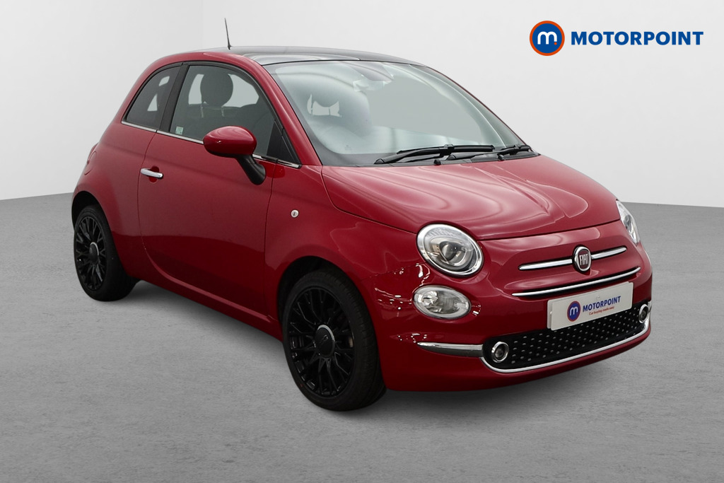 Fiat 500 TOP Manual Petrol-Electric Hybrid Hatchback - Stock Number (1565333) - Drivers side front corner