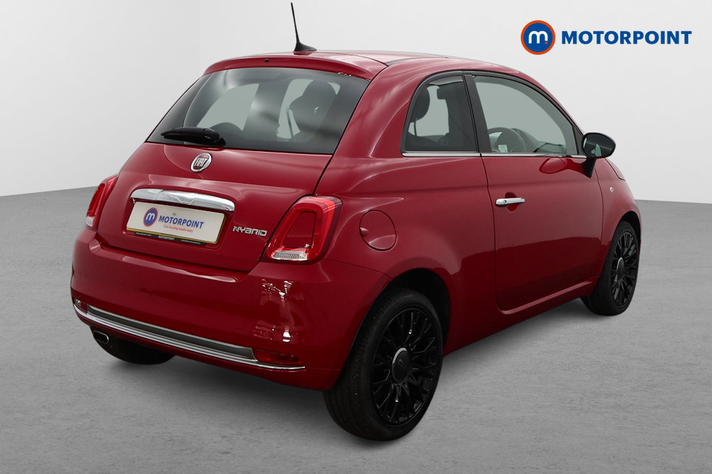 Fiat 500 TOP Manual Petrol-Electric Hybrid Hatchback - Stock Number (1565333) - Drivers side rear corner